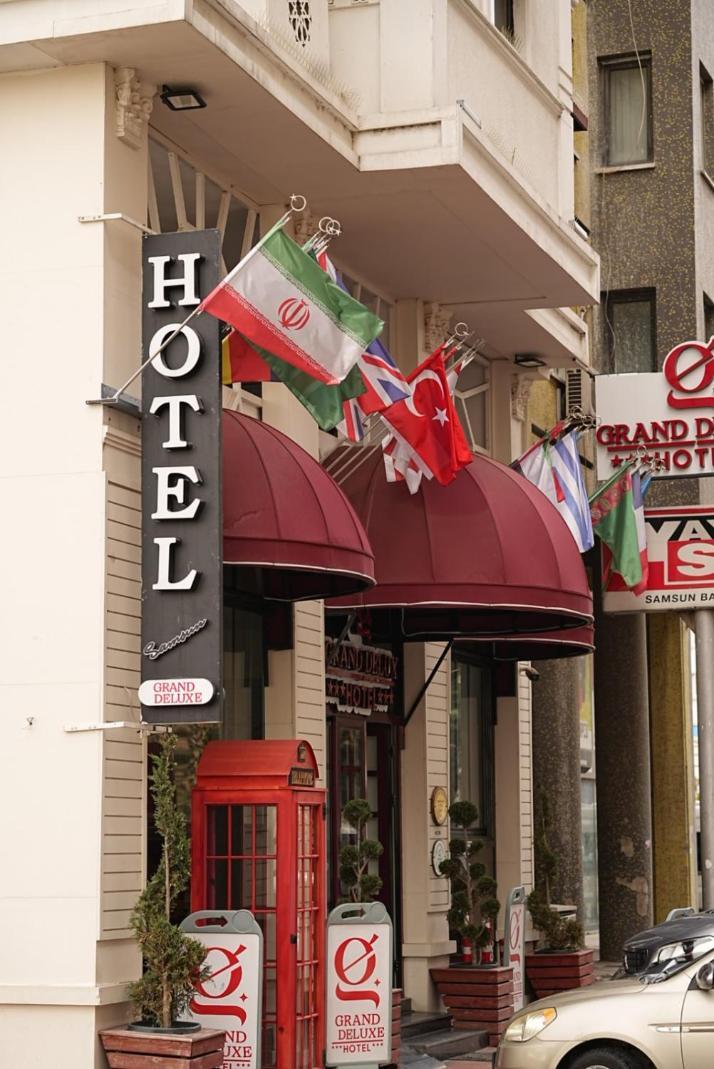 Grand Delux Hotel Samsun Bagian luar foto